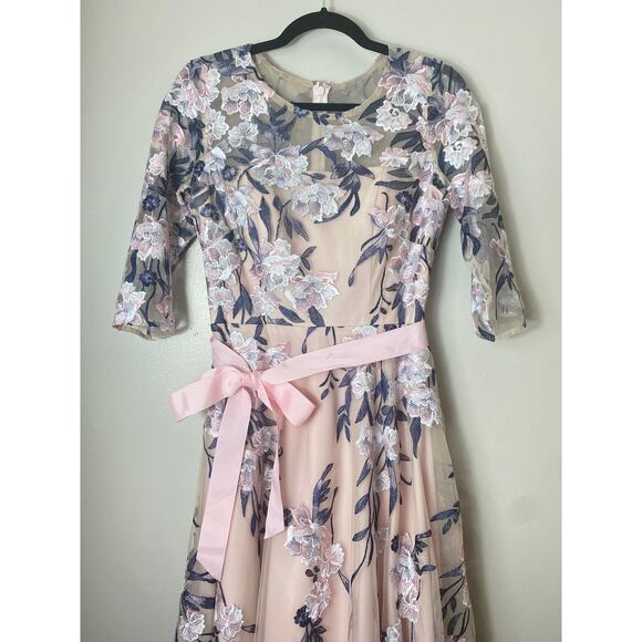 BHLDN DRESS 6 PINK MOTHER OF THE BRIDE BRIDAL SHOWER COCKTAIL PARTY - Picture 7 of 16